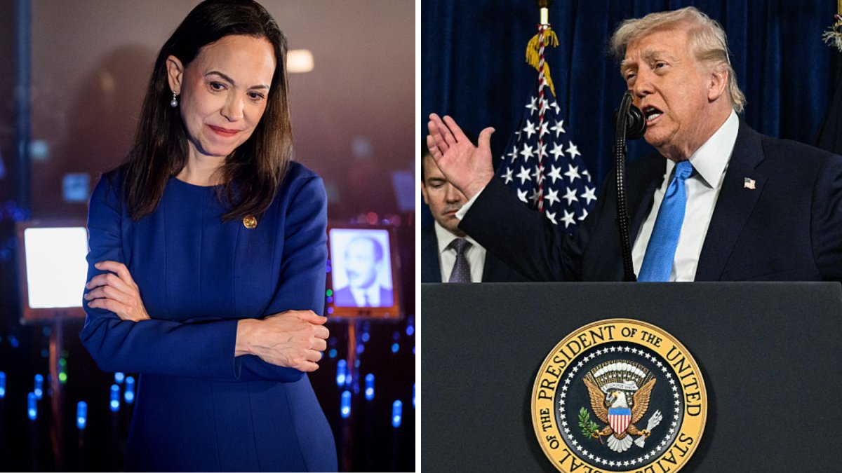 Trump sobre Maria Corina Machado: "no cuenta con apoyo ni respeto dentro del pais"