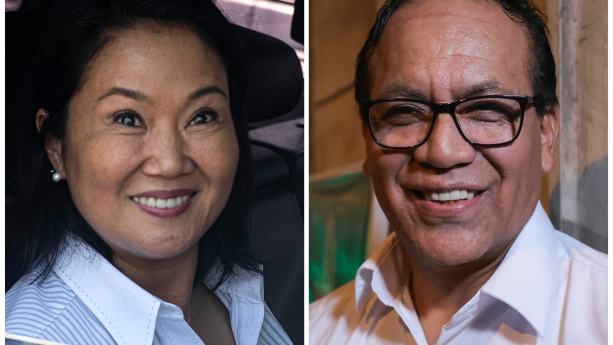 Fujimori y Sanchez se disputaran la presidencia de Peru en un balotaje